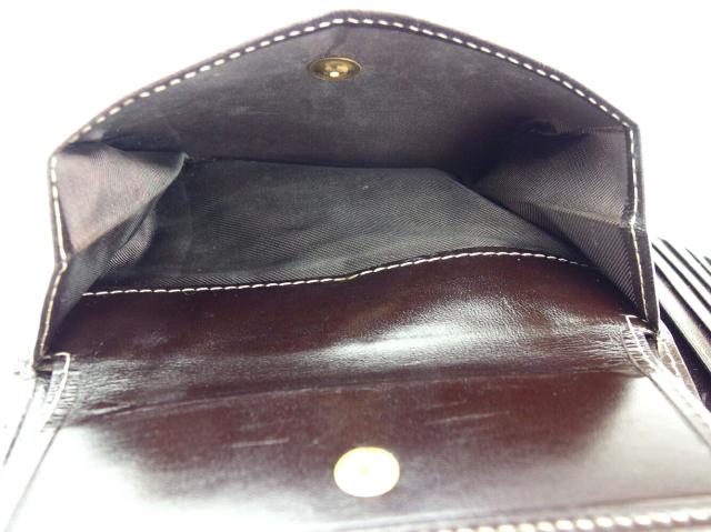 フェンディ FENDI 二つ折り財布ズッキーノ ベージュ ブラウン レディース 中古_8