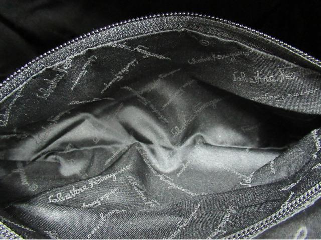 【30％OFF★週末タイムセール】サルヴァトーレフェラガモ Salvatore Ferragamo ショルダーバッグガンチーニ ブラック レディース 中古_9