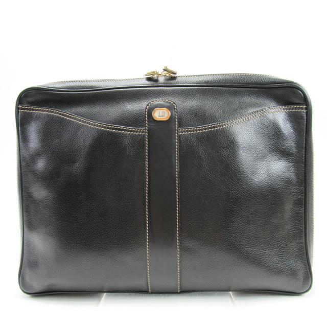 【BIGお買い物ラリー★30%OFFセール中】ダンヒル Dunhill ブリーフケース ブラック レディース 中古