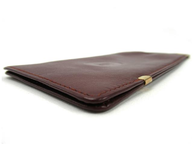 【週末セール★30％OFF】カルティエ CARTIER メガネケースマストライン ボルドー レディース 中古_3
