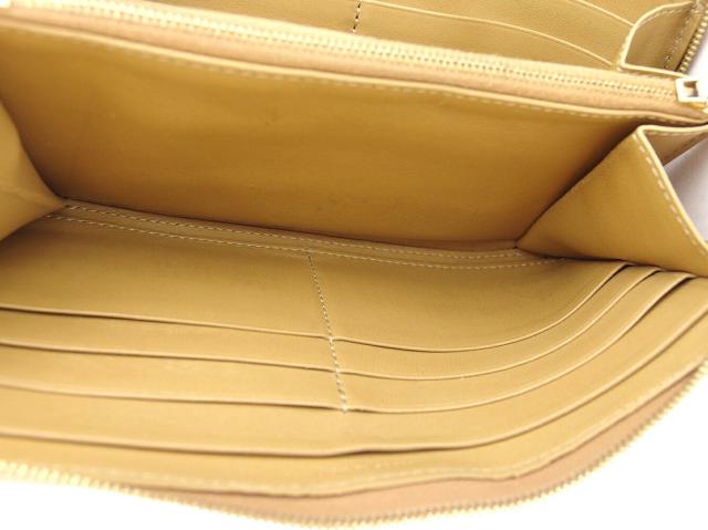 【週末タイムSALE★30%OFF】セリーヌ CELINE 長財布 ベージュ ブラック レディース 中古