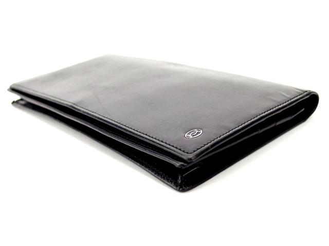 【ウィンターSALE★30%OFF】カルティエ CARTIER 長財布パシャ ブラック シルバー レディース 中古