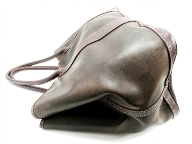 【週末タイムセール】エルメス HERMES トートバッグ ブラウン レディース 中古_3
