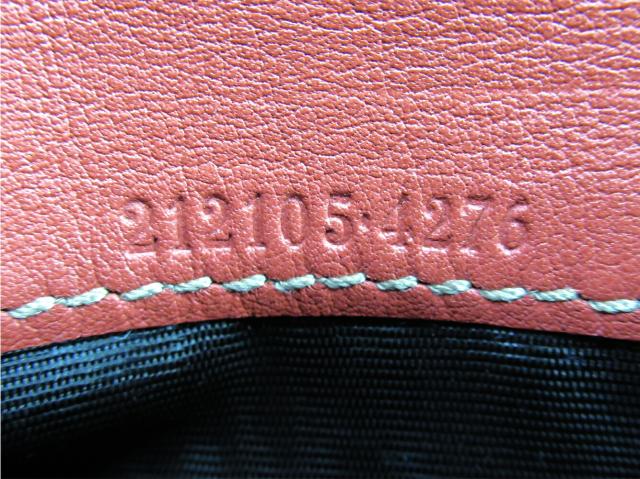 グッチ GUCCI 二つ折り財布グッチシマ ピンク レディース 中古_8