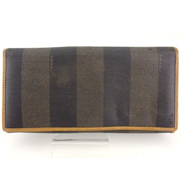 【BIGお買い物ラリー★30%OFFセール中】フェンディ FENDI 長財布ペカン ブラック ブラウン ベージュ レディース 中古