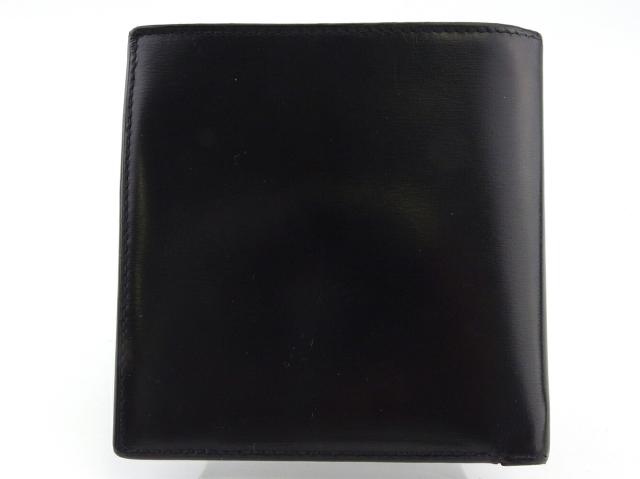 【30％OFF★土日ひと休み大売り出し】カルティエ CARTIER 二つ折り紙入れパシャ 黒いこと ゴールド レディース 中古