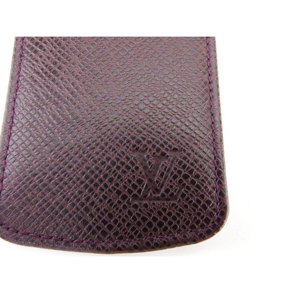 ルイ・ヴィトン LOUIS VUITTON ペンケースタイガ ボルドー レディース 中古