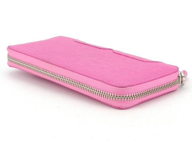 【ウィンターSALE★30%OFF】3.1フィリップリム 3.1 Phillip Lim 長財布ZIP ピンク シルバー レディース 中古