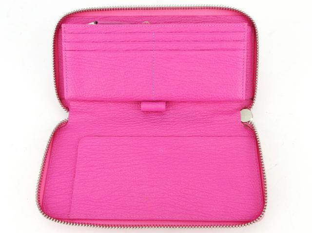 【ウィンターSALE★30%OFF】3.1フィリップリム 3.1 Phillip Lim 長財布ZIP ピンク シルバー レディース 中古