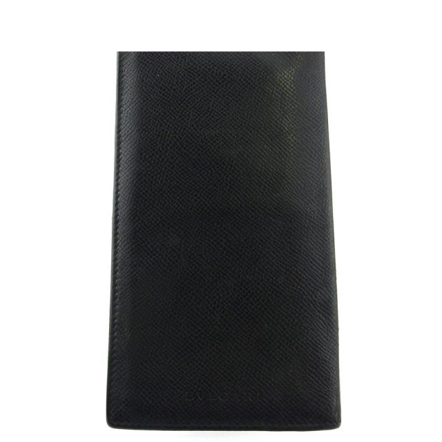 【BIGお買い物ラリー★30%OFFセール中】ブルガリ BVLGARI 札入れクラシコ ブラック レディース 中古