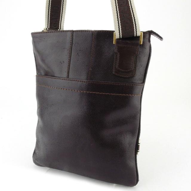 【BIGお買い物ラリー★30%OFFセール中】サルヴァトーレフェラガモ Salvatore Ferragamo ショルダーバッグ ブラウン レディース 中古