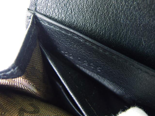 【30％OFF★週末タイムSALE】サルヴァトーレフェラガモ Salvatore Ferragamo 長財布ガンチーニ柄 ブラック シルバー レディース 中古_8