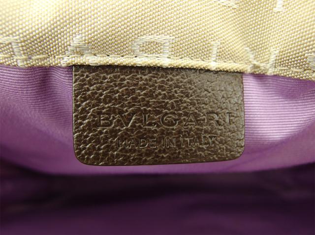 ブルガリ BVLGARI トートバッグロゴマニア コローレ 内側ポーチ付き