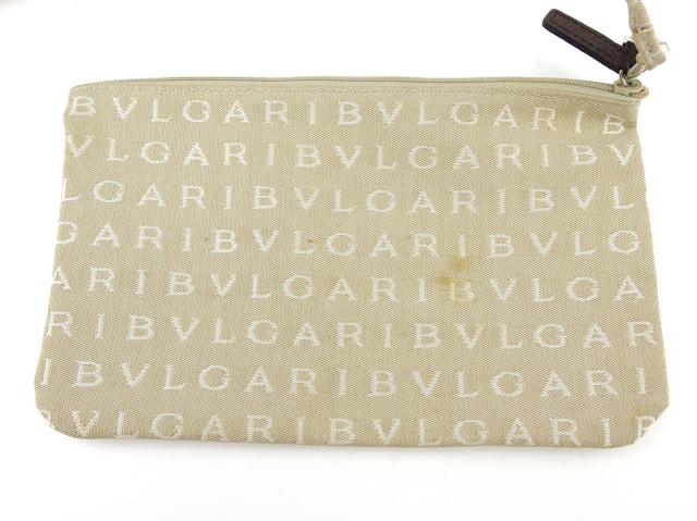 ブルガリ BVLGARI トートバッグロゴマニア コローレ 内側ポーチ付き