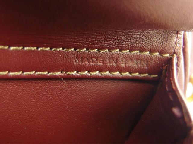 【GWタイムセール】カルティエ CARTIER ショルダーバッグマストライン ボルドー ゴールド レディース 中古_10