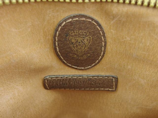 【GWタイムセール】グッチ GUCCI クラッチバッグダブルG オールドグッチ ブラウン シルバー ゴールド レディース 中古_6