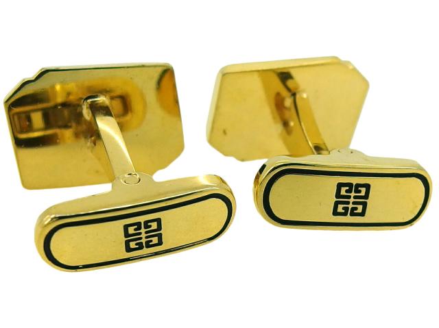 【BIGお買い物ラリー★30%OFFセール中】ジバンシィ GIVENCHY カフス2アイテムセット 4Gロゴマーク ゴールド レディース 中古 ジバンシィ GIVENCHY カフス2アイテムセット 4Gロゴマーク ゴールド
