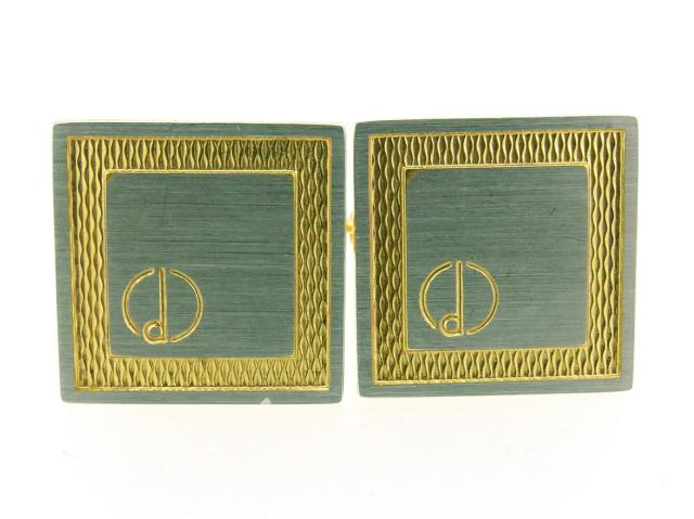 【X'masセール★30%OFF】ダンヒル Dunhill カフスdマーク スクエアフォルム ゴールド レディース 中古 30%OFFクーポン】ダンヒル Dunhill カフス dマーク スクエアフォルム