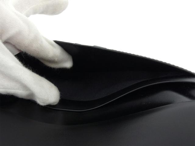 【GWタイムセール】ダンヒル Dunhill 札入れロゴ ブラウン ブラック レディース 中古_9