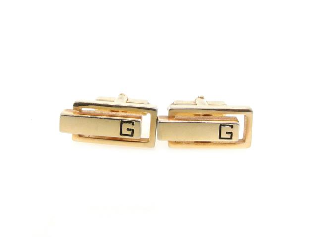 【30％OFF★週末タイムセール】ジバンシー Givenchy カフスGマーク ゴールド レディース 中古_1