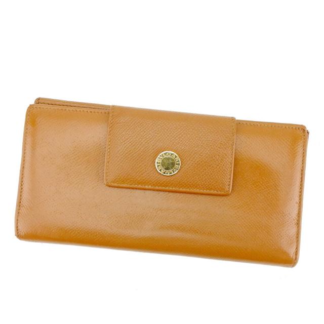 カルティエ CARTIER 三つ折り財布マストライン ボルドー ゴールド