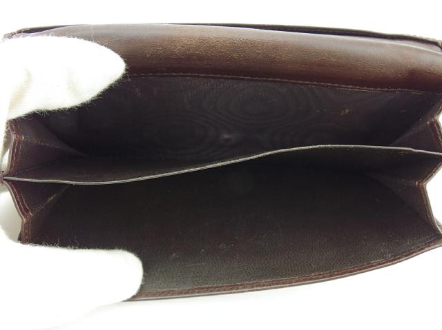 グッチ GUCCI 長財布グッチシマ ブラウン ゴールド レディース 中古_7