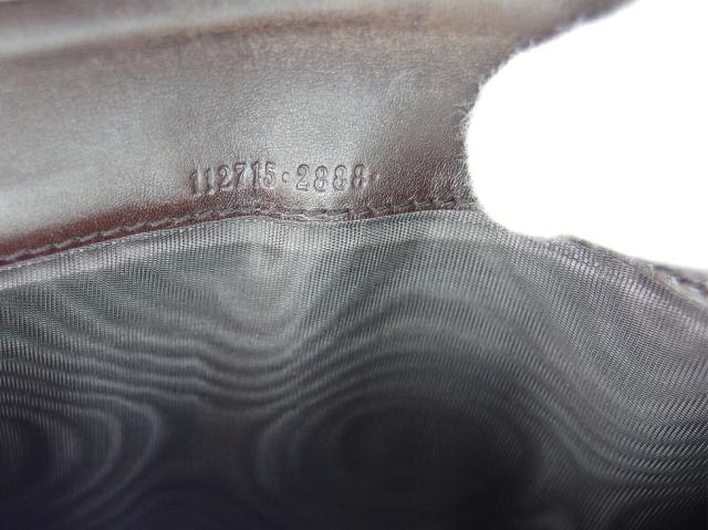グッチ GUCCI 長財布グッチシマ ブラウン ゴールド レディース 中古_8
