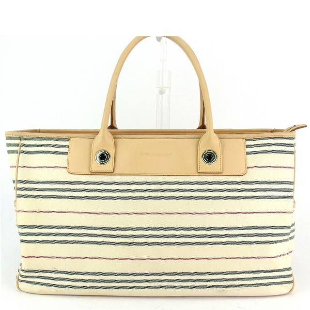 【BIGお買い物ラリー★30%OFFセール中】バーバリー BURBERRY トートバッグチェック ベージュ ブラック レッド シルバー レディース 中古