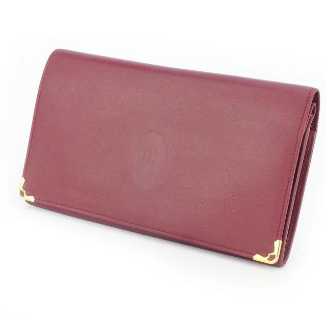 新品同様‼️ カルティエ　Cartier 財布　折り財布　マストライン 楽天市場】Cartier カルティエ マストライン マスト ドゥ