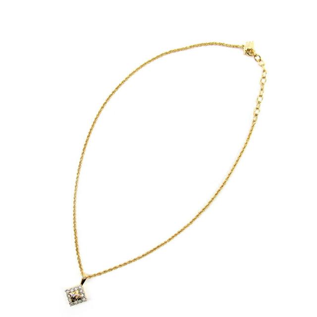 【30％OFF★週末タイムセール】ニナリッチ NINA RICCI ネックレスラインストーン ゴールド レディース 中古
