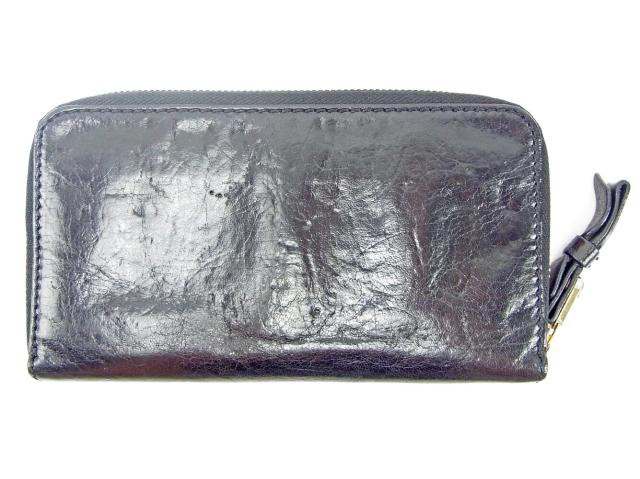 クロエ Chloe 長財布 ブラック レディース 中古_1