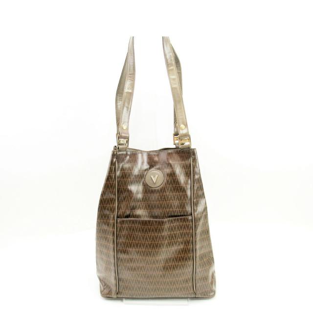 【BIGお買い物ラリー★30%OFFセール中】マリオ・ヴァレンティノ MARIO VALENTINO トートバッグ ブラウン レディース 中古