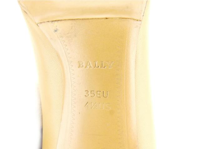 バリー BALLY パンプスポインテッドトゥ ♯35EU 4ハーフUS ベージュ