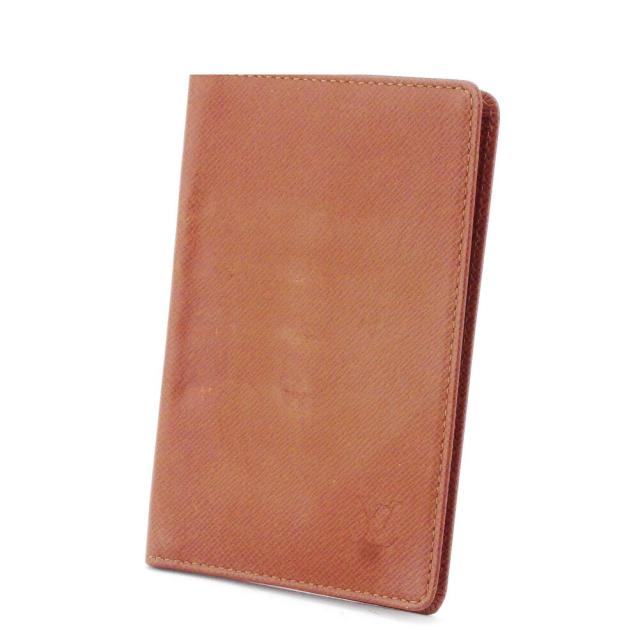 【X'masセール★30%OFF】ルイ・ヴィトン LOUIS VUITTON パスケース財布付属品 ブラウン レディース 中古