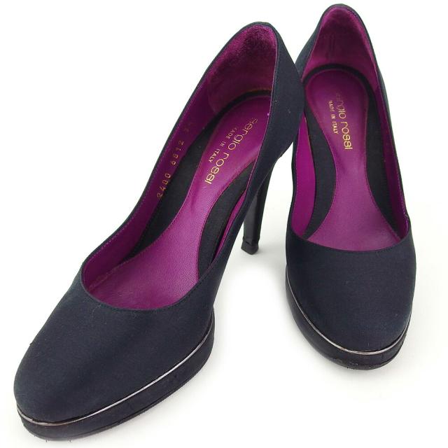 セルジオロッシ Sergio Rossi パンプスハイヒール ♯34