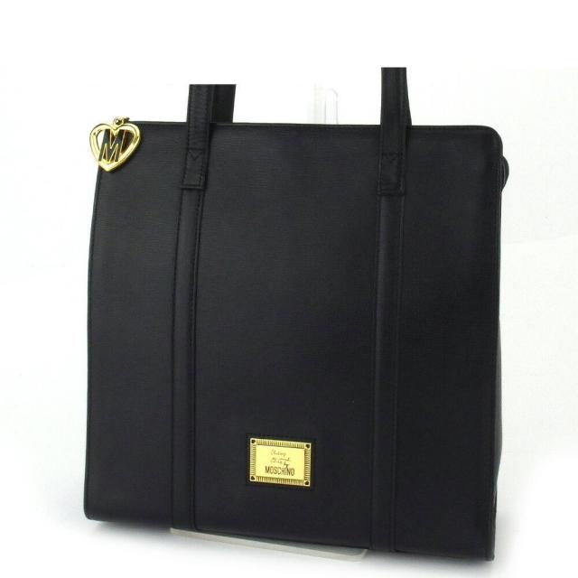 【BIGお買い物ラリー★30%OFFセール中】モスキーノ MOSCHINO ショルダーバッグ ブラック レディース 中古
