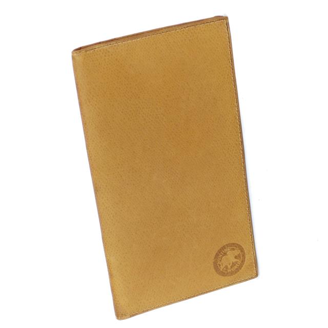 【BIGお買い物ラリー★30%OFFセール中】ハンティングワールド HUNTING WORLD 札入れロゴ ベージュ ブラウン レディース 中古