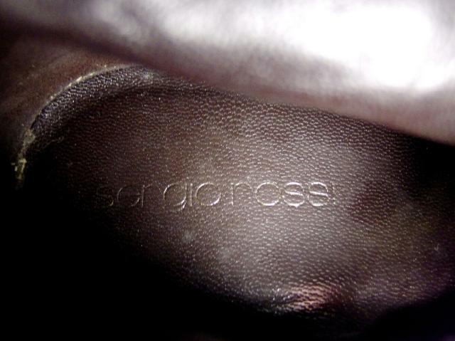 セルジオロッシ Sergio Rossi ブーツ ロング ♯36 折り返し ブラウン