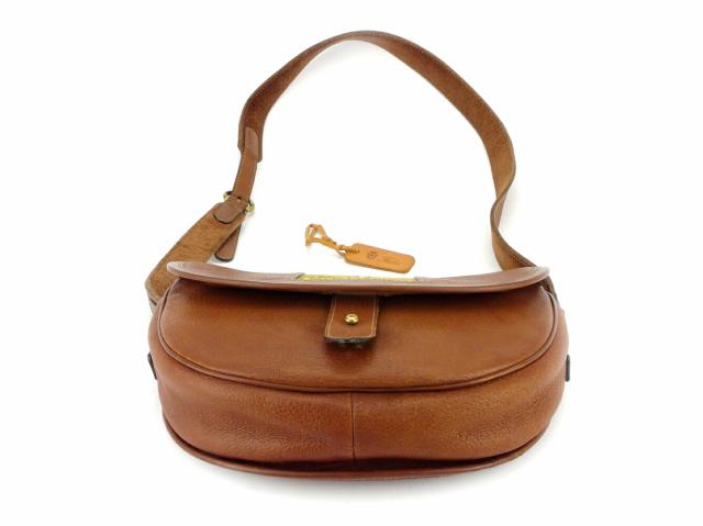 ジャンフランコ・フェレ GIANFRANCO FERRE ショルダーバッグ ブラウン レディース 中古_4