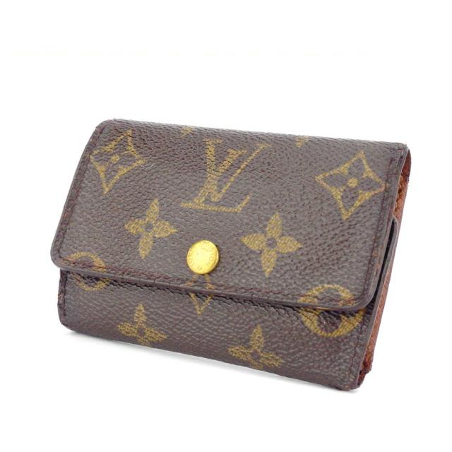 【BIGお買い物ラリー★30%OFFセール中】ルイ・ヴィトン LOUIS VUITTON キーケースモノグラム ミュルティクレ6 ブラウン レディース 中古