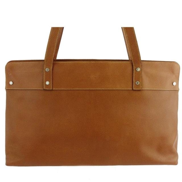 【BIGお買い物ラリー★30%OFFセール中】ケイトスペード Kate Spade トートバッグロゴ ブラウン シルバー レディース 中古