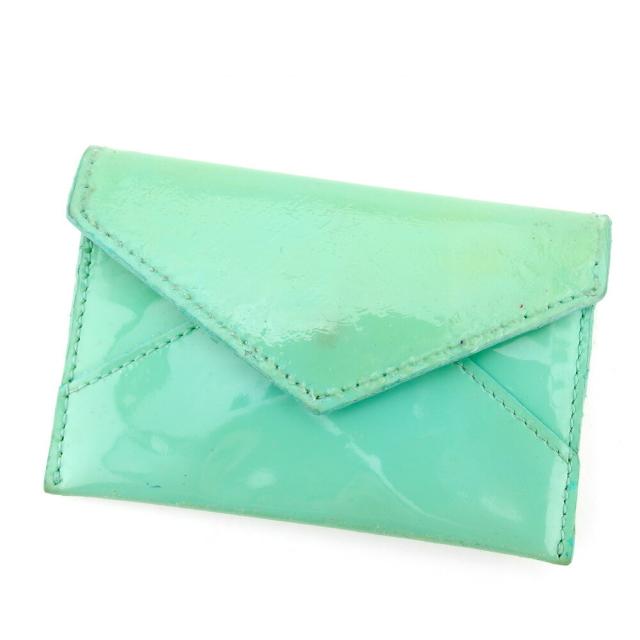 【BIGお買い物ラリー★30%OFFセール中】ティファニー TIFFANY&Co. 名刺入れ ブルー レディース 中古
