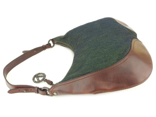 【GWタイムセール】ヴァレンティノ・ガラヴァーニ Valentino Garavani ショルダーバッグ ブラウン ネイビー レディース 中古_4