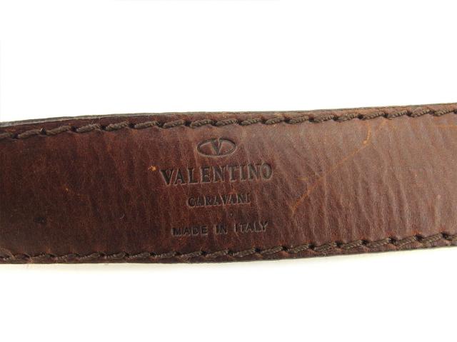 【GWタイムセール】ヴァレンティノ・ガラヴァーニ Valentino Garavani ショルダーバッグ ブラウン ネイビー レディース 中古_8