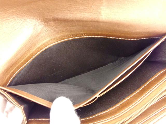 【30％OFF★週末タイムSALE】グッチ GUCCI 長財布グッチシマ ブラウン レディース 中古_7