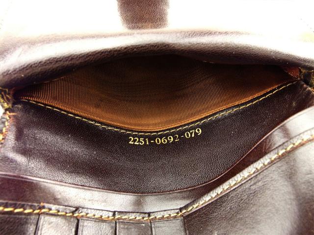 フェンディ 三つ折り 財布 レディース ズッカ ブラウン ブラック