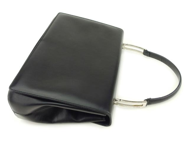 サルヴァトーレフェラガモ Salvatore Ferragamo ハンドバッグ ブラック レディース 中古_3