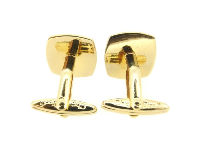 【30％OFF★週末タイムセール】ディオール Dior カフスロゴ ゴールド レディース 中古_1