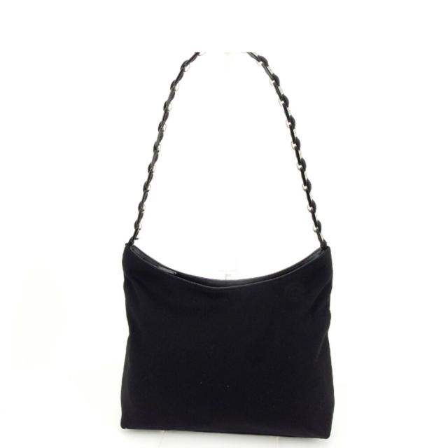 【BIGお買い物ラリー★30%OFFセール中】サルヴァトーレフェラガモ Salvatore Ferragamo ショルダーバッグヴァラ ブラック レディース 中古