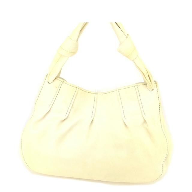 【X'masセール★30%OFF】ミュウミュウ MIUMIU トートバッグ ベージュ レディース 中古